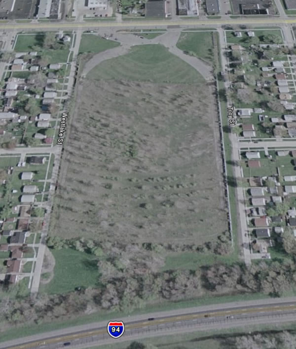 Jolly Roger Drive-In Theatre - Google Earth